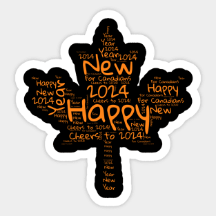 Happy New Year 2024 Sticker